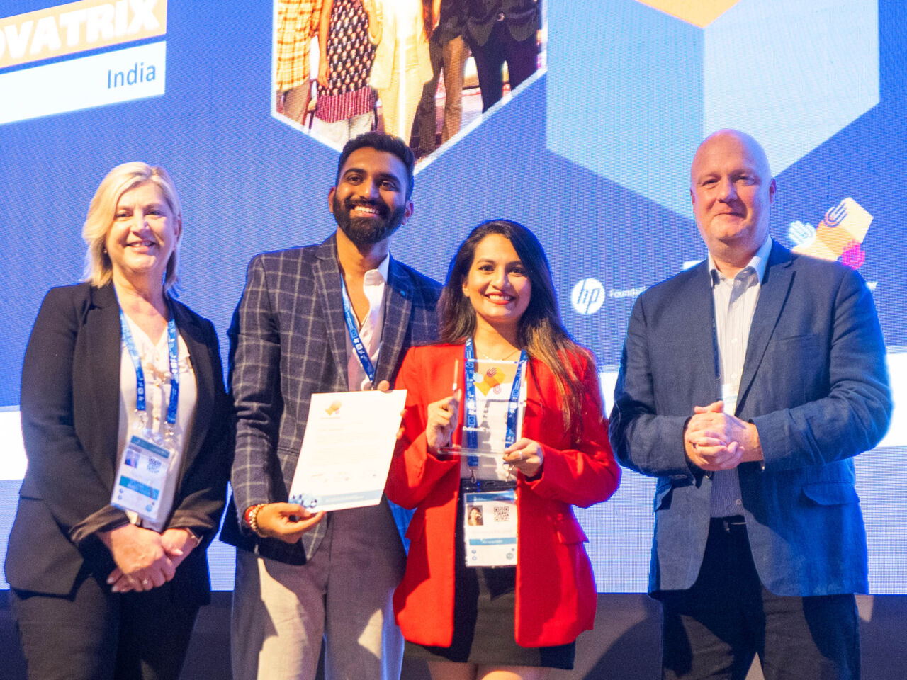 Glovatrix from India wins BeChangeMaker 2025
